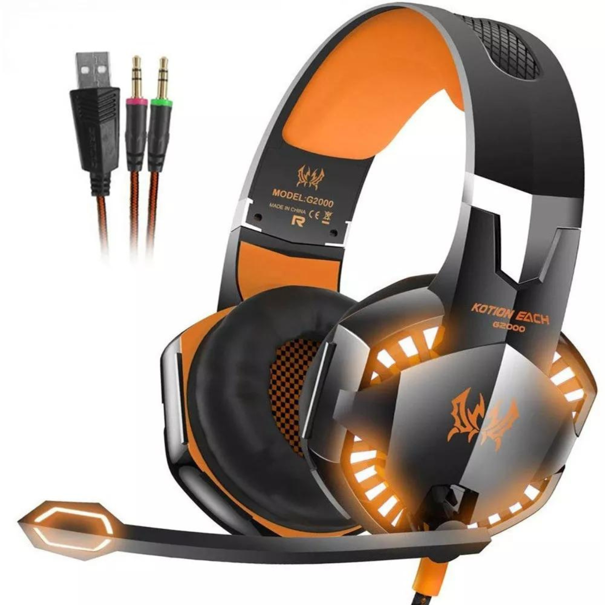 🎮🌟Auriculares Gamer con Micrófono G2000🎮🌟