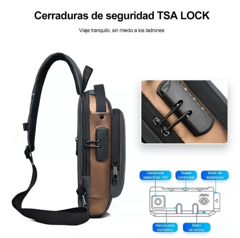 🎒 BOLSO ANTIRROBO IMPERMEABLE DEFENDBAG™🔒💧