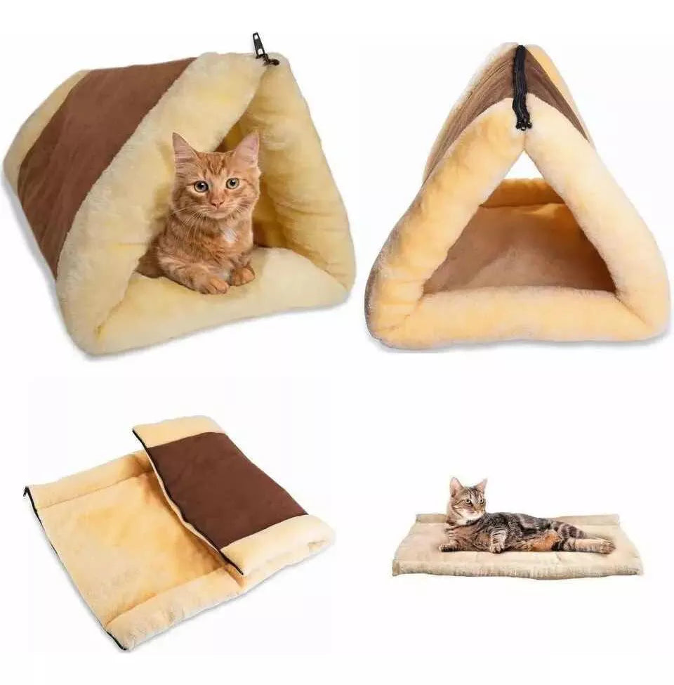 Akali Store™🐾🐱 Alfombra y Cama Tubular para Gatos🐱🐾