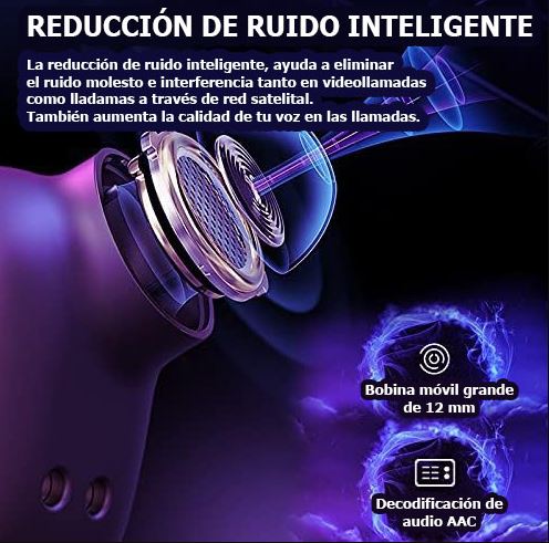 🎧 AUDÍFONOS INALÁMBRICOS E10 PRO SOUND™🎶✨