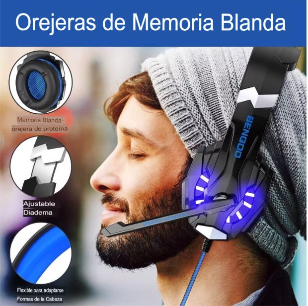 Akali Store™🎧✨Auriculares Gamer con Micrófono G9000🎧✨