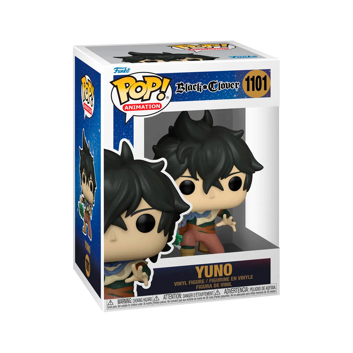 🔥🌀 FUNKO POP YUNO BLACK CLOVER #1101 POPCULTURE™ 🔥🌀