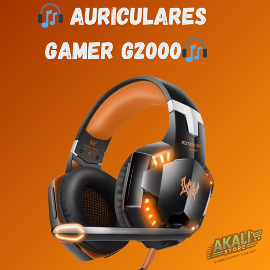 🎮🌟Auriculares Gamer con Micrófono G2000🎮🌟