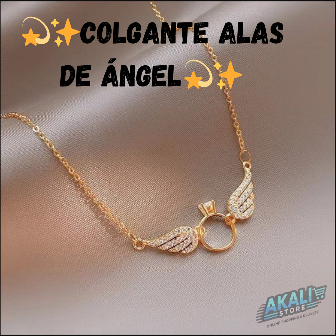 Akali Store™💫✨Colgante alas de ángel💫✨