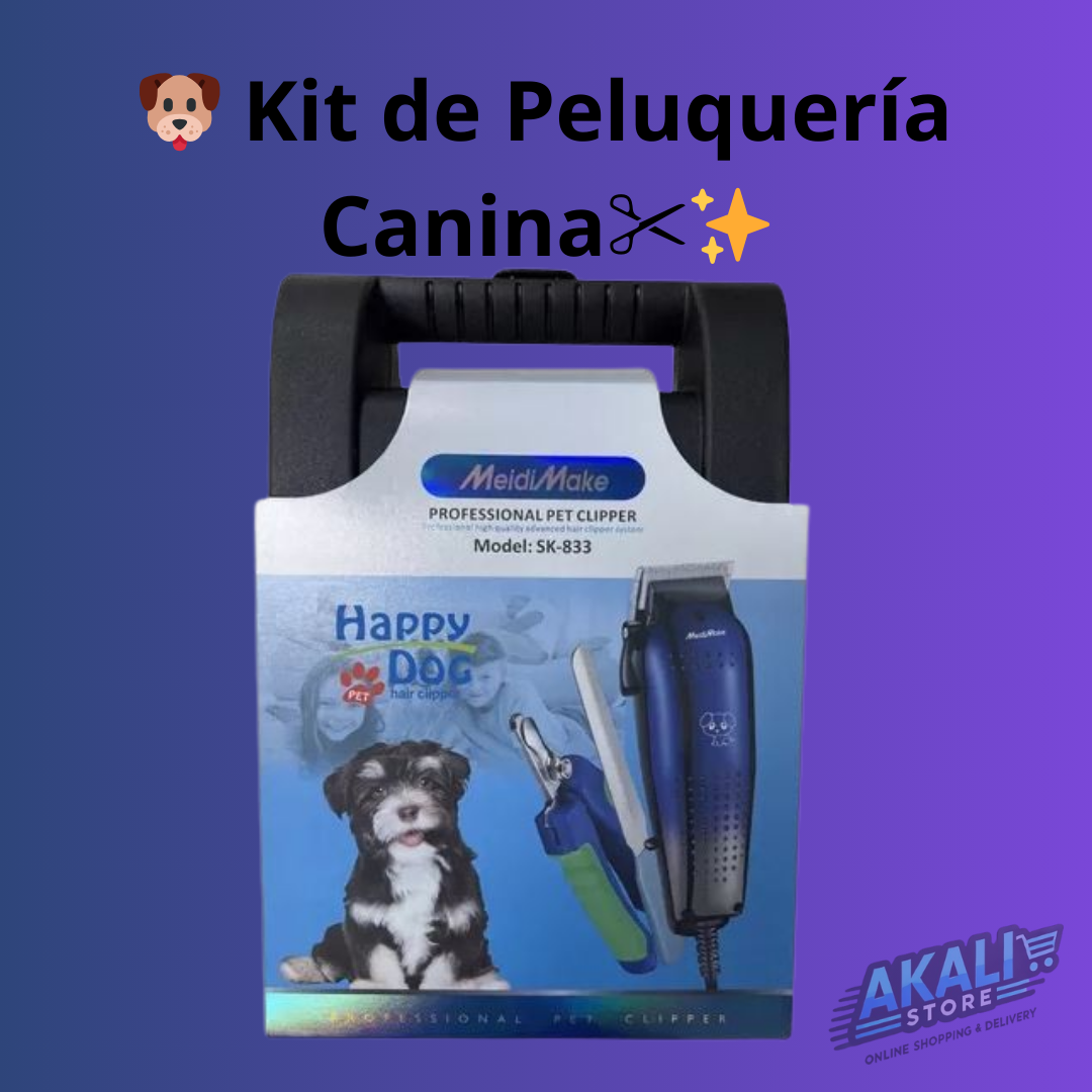 Akali Store™🐶 Kit de Peluquería Canina✂️✨