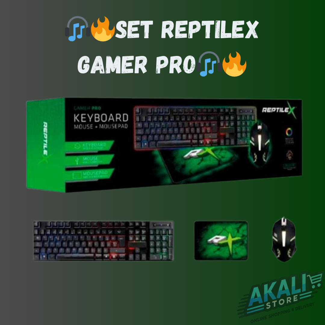 Akali Store™🎧🔥Set REPTILEX  GAMER PRO🎧🔥