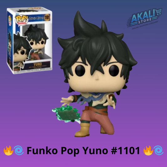 Akali Store™ 🔥🌀 Funko Pop Yuno Black Clover #1101 🔥🌀