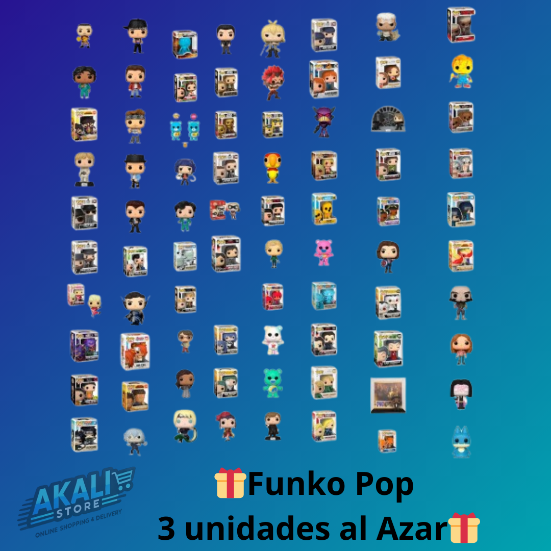 Akali Store™🎁Funko Pop /3 unidades al Azar🎁