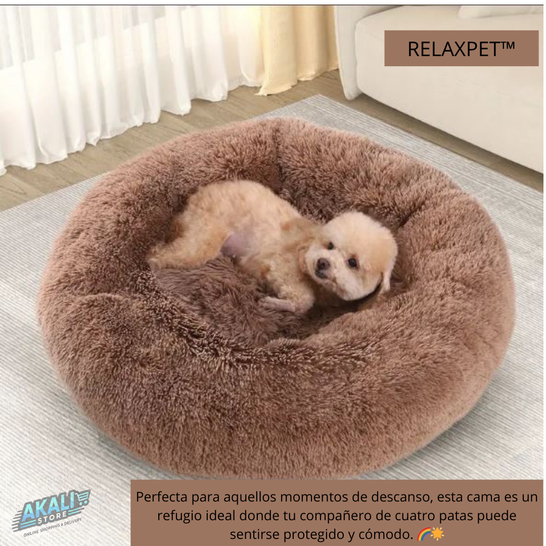 🐶🐱CAMA ANTIESTRÉS PARA MASCOTAS RELAXPET™🐶🐱