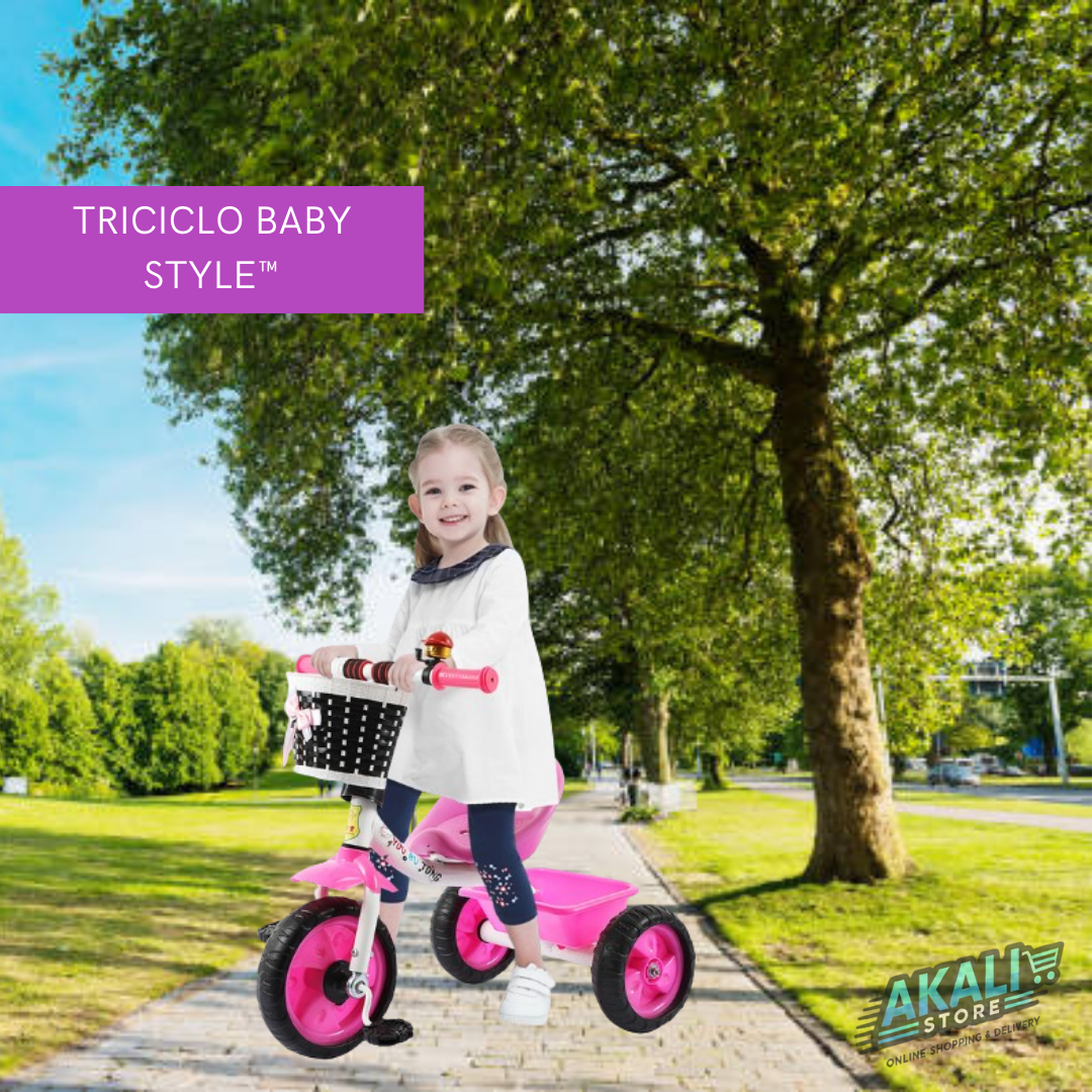 🚲💖DIVERSIÓN Y COMODIDAD CON EL TRICICLO BABY STYLE™🚲💖