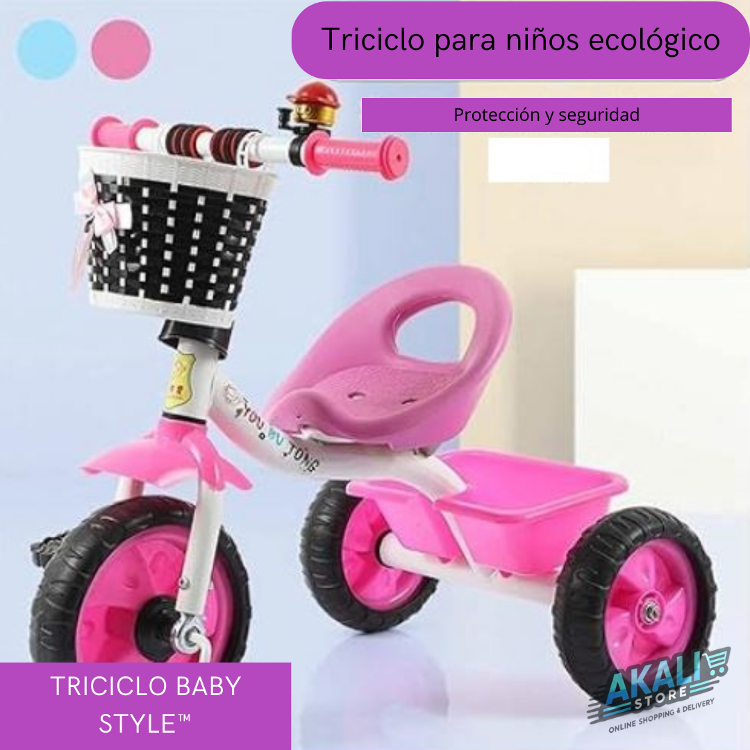 🚲💖DIVERSIÓN Y COMODIDAD CON EL TRICICLO BABY STYLE™🚲💖