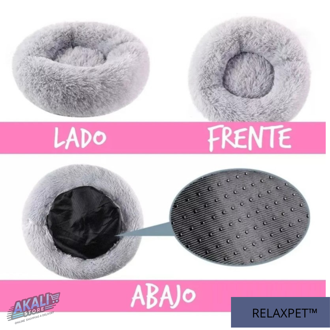 🐶🐱CAMA ANTIESTRÉS PARA MASCOTAS RELAXPET™🐶🐱