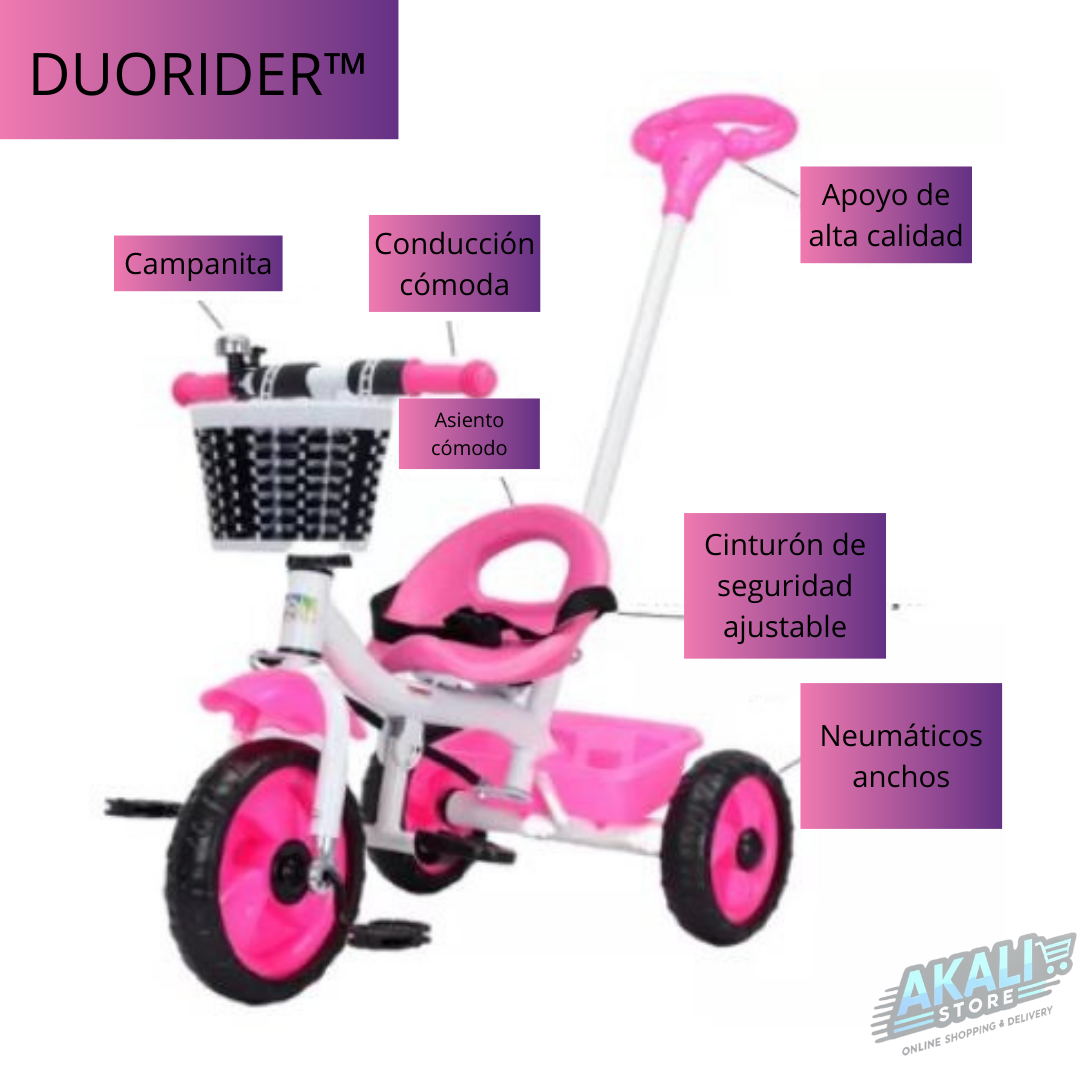 🚲👶✨DUORIDER™: EL TRICICLO 2 EN 1 QUE CRECE CON ELLOS 🚲👶✨