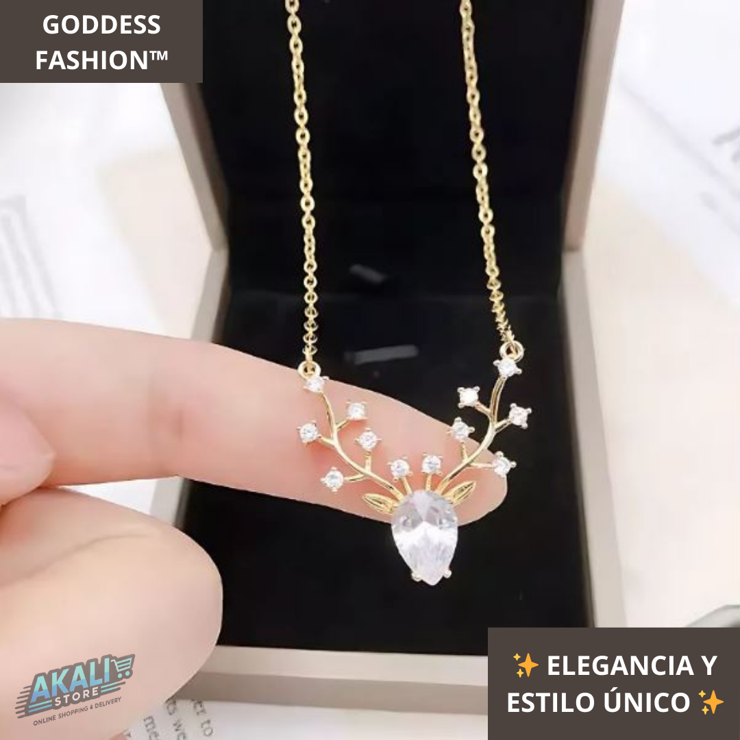 ✨🦌 COLLAR DE VENADO GODDESS FASHION™🦌✨