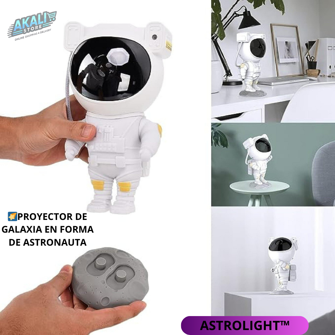 🌌🌠PROYECTOR DE GALAXIA EN FORMA DE ASTRONAUTA / ASTROLIGHT™🌌🌠