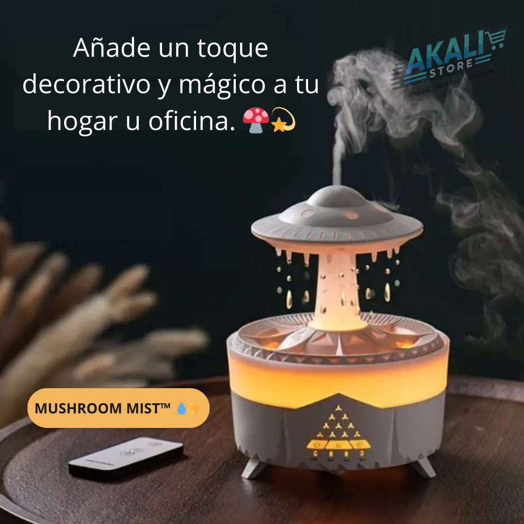 🍄💧 HUMIDIFICADOR DE HONGO / DIFUSOR DE AROMAS MUSHROOM MIST™ 🌿✨