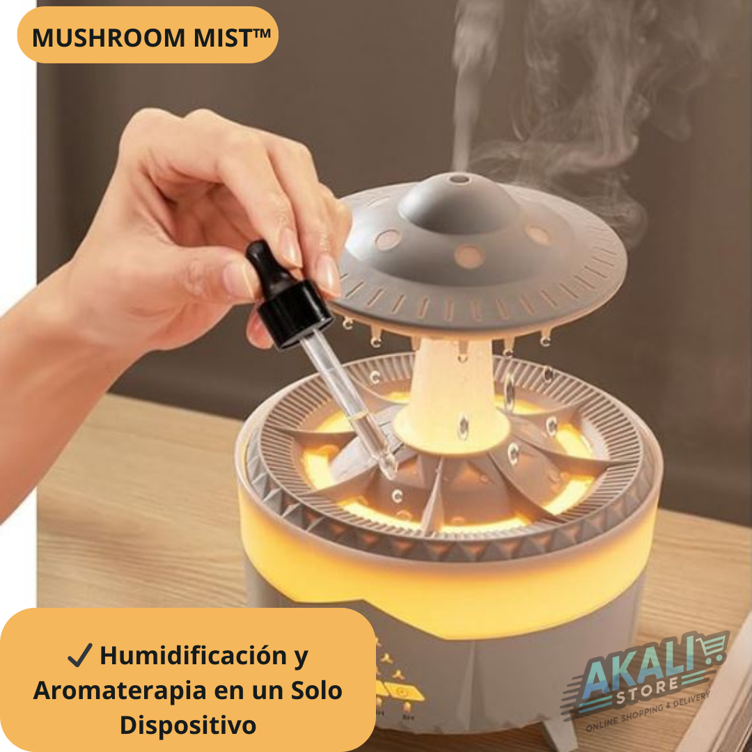 🍄💧 HUMIDIFICADOR DE HONGO / DIFUSOR DE AROMAS MUSHROOM MIST™ 🌿✨