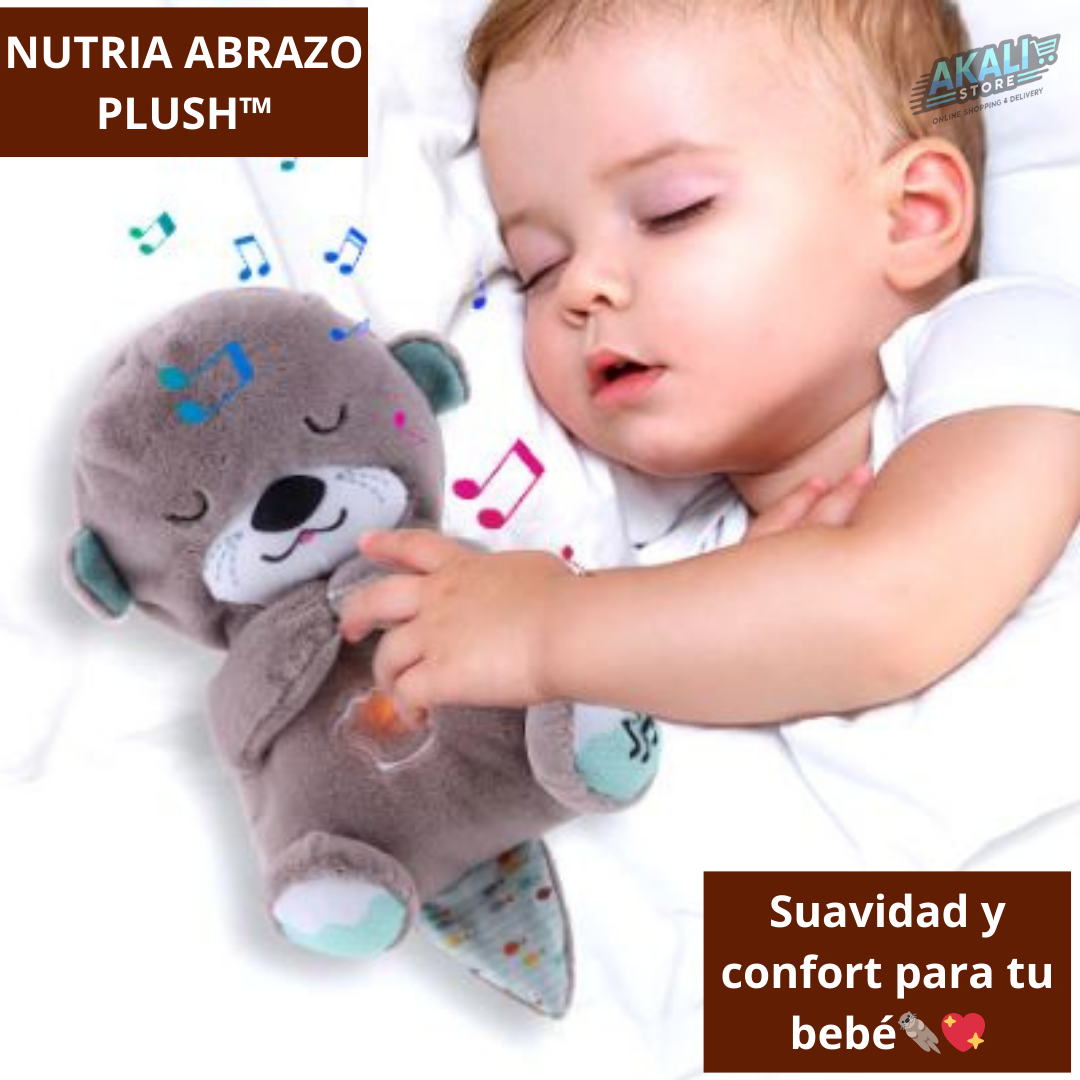 🦦NUTRIA DE PELUCHE DE APEGO / NUTRIA ABRAZO PLUSH™🌙