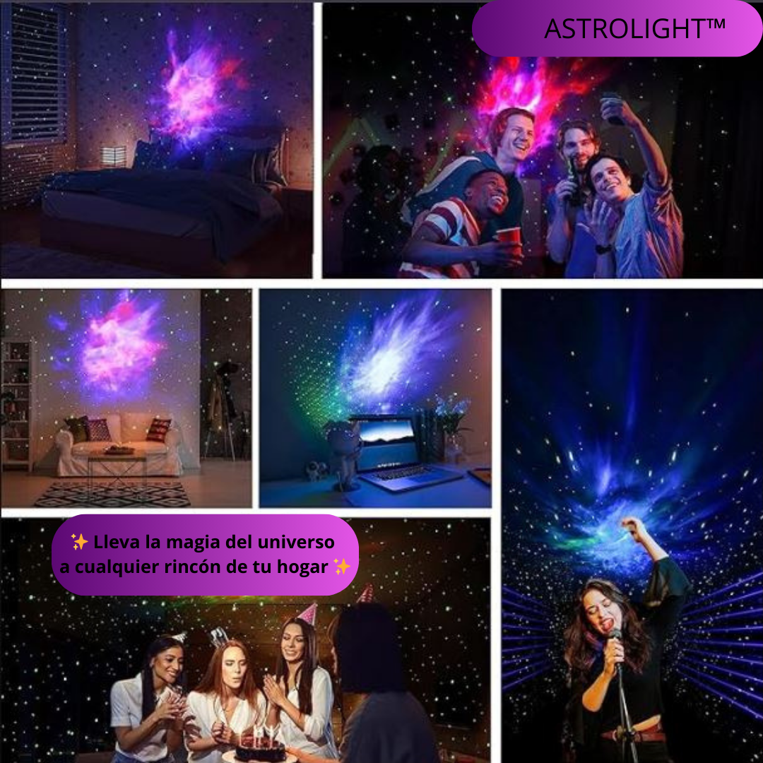 🌌🌠PROYECTOR DE GALAXIA EN FORMA DE ASTRONAUTA / ASTROLIGHT™🌌🌠