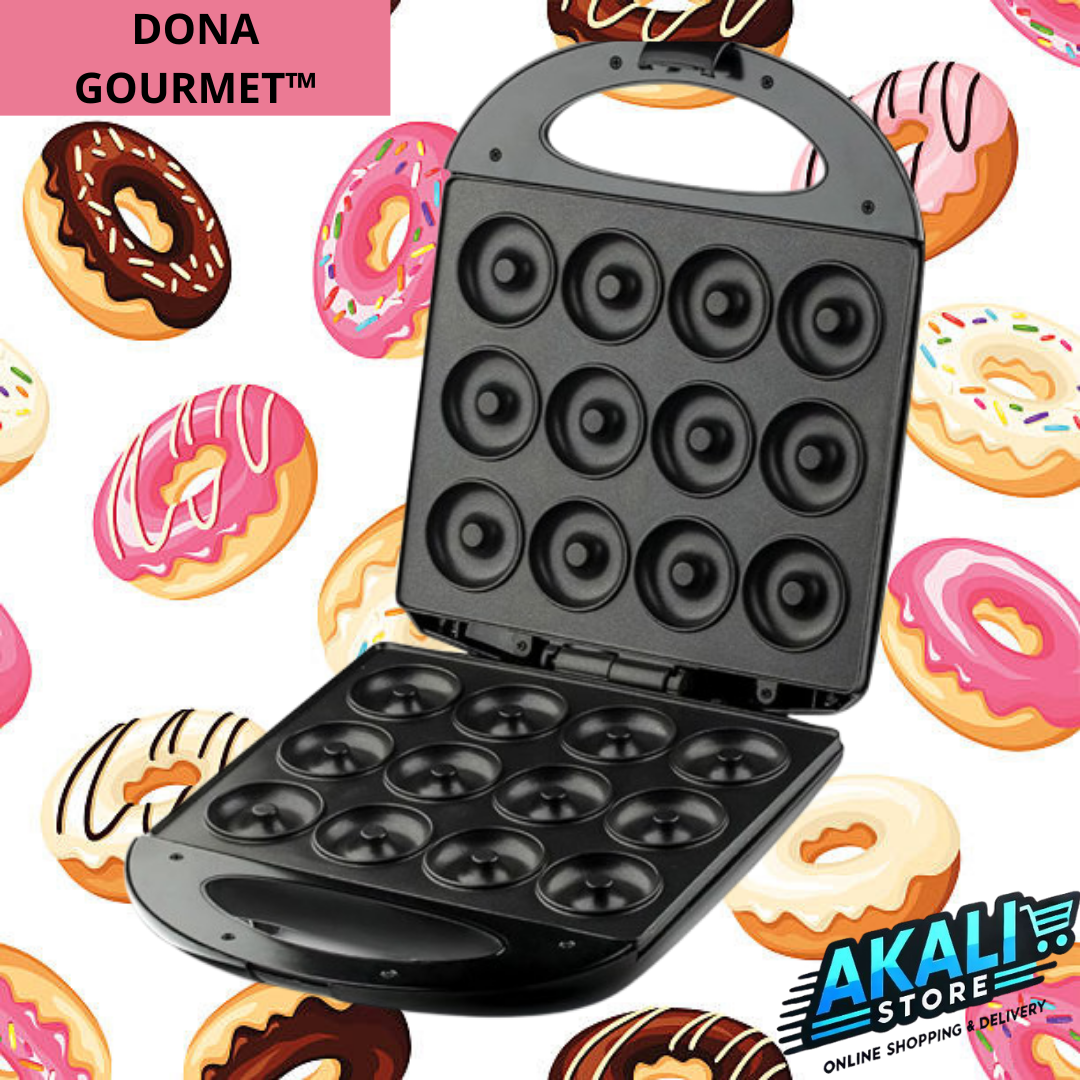 🍩MINI MÁQUINA DE DONAS DE 12 UNIDADES / DONA GOURMET™🍩