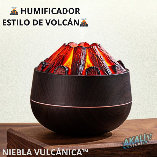 🌋💨  HUMIFICADOR ESTILO DE VOLCÁN / NIEBLA VULCÁNICA™  ✨🌿