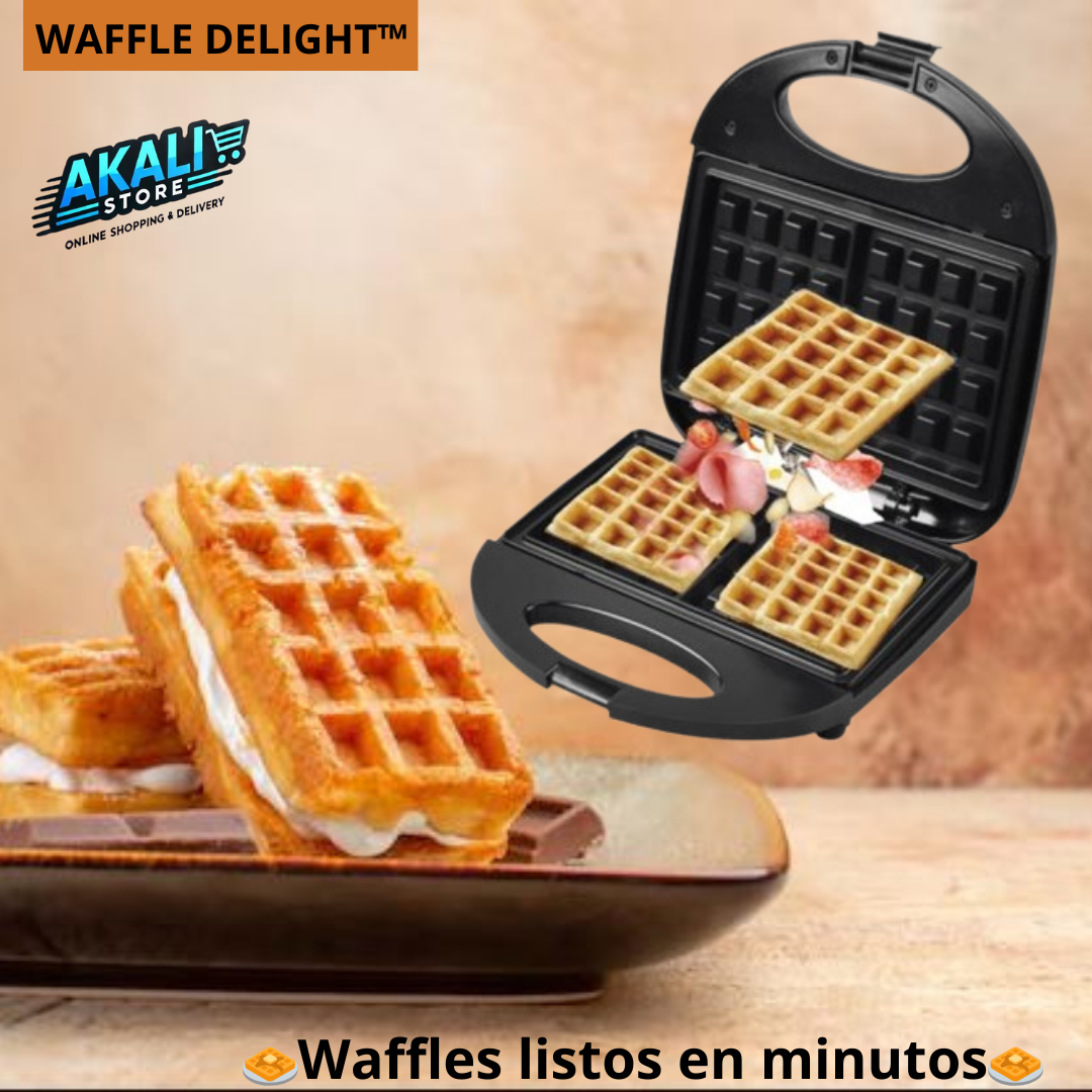 🧇 MÁQUINA PARA HACER WAFLES / WAFFLE DELIGHT™ 🧇