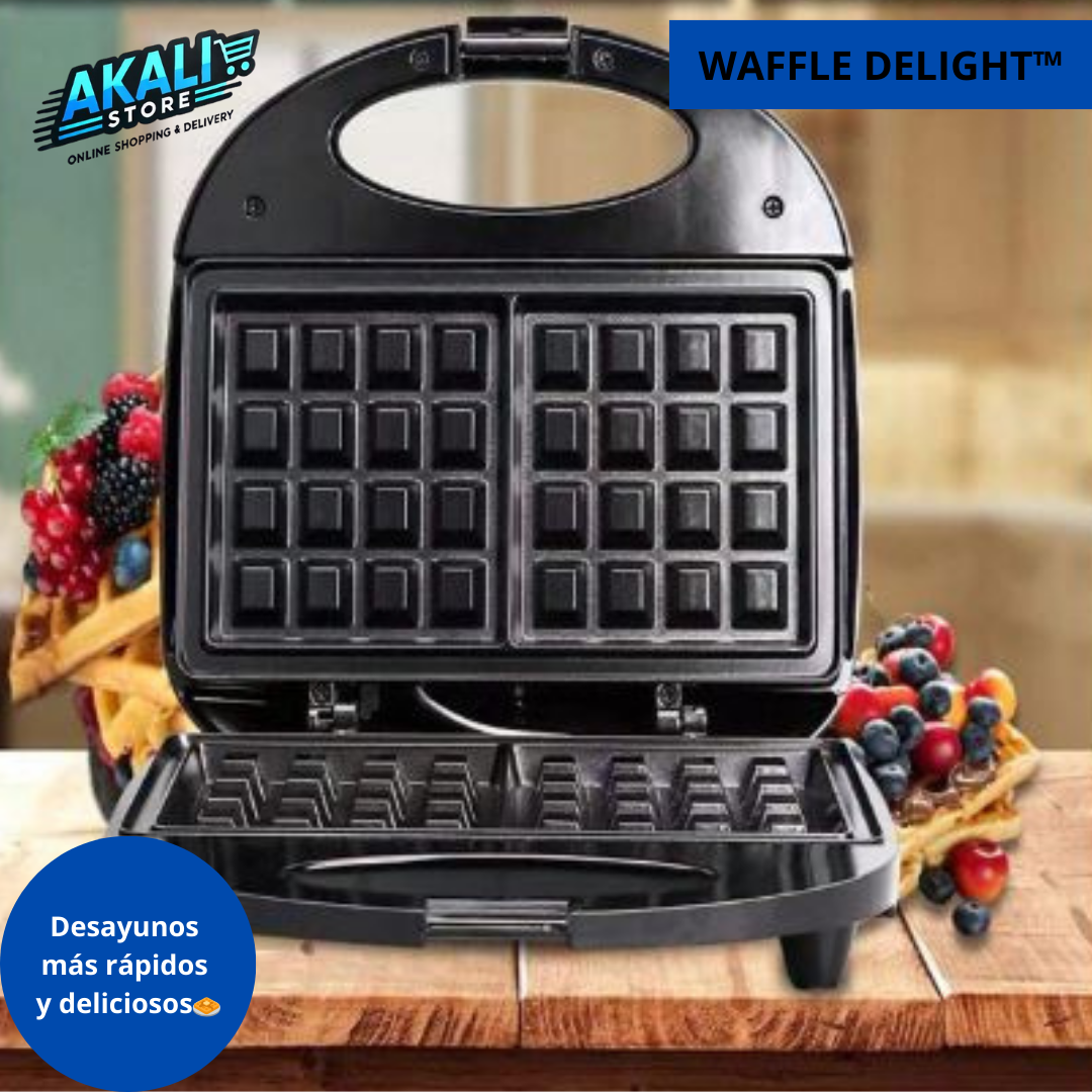 🧇 MÁQUINA PARA HACER WAFLES / WAFFLE DELIGHT™ 🧇