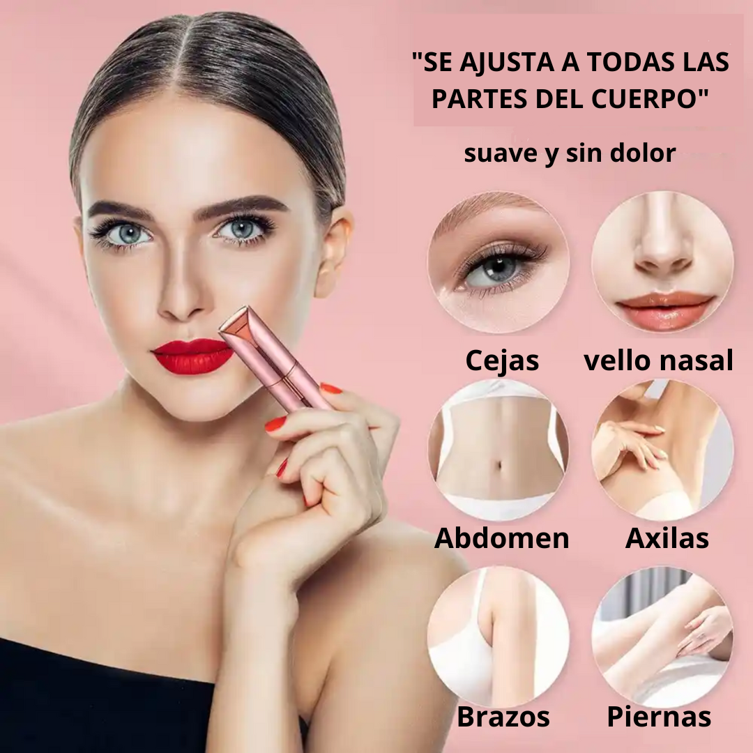 🌟💖DEPILADORA FACIAL + CEPILLO ALISADOR KIT BEAUTY PRO™💖🌟